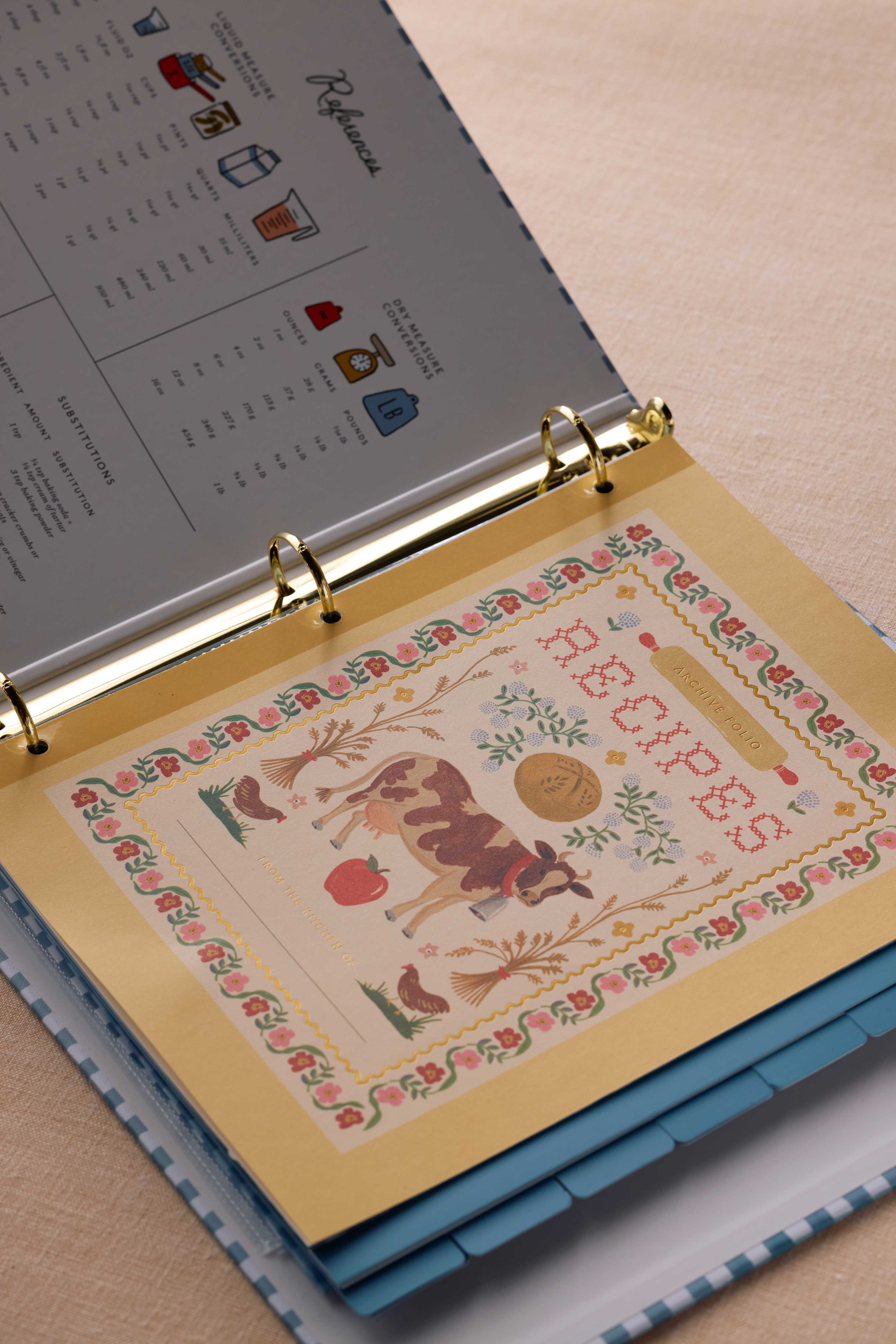 Home Sweet Home Recipe Binder by Rifle Paper Co.