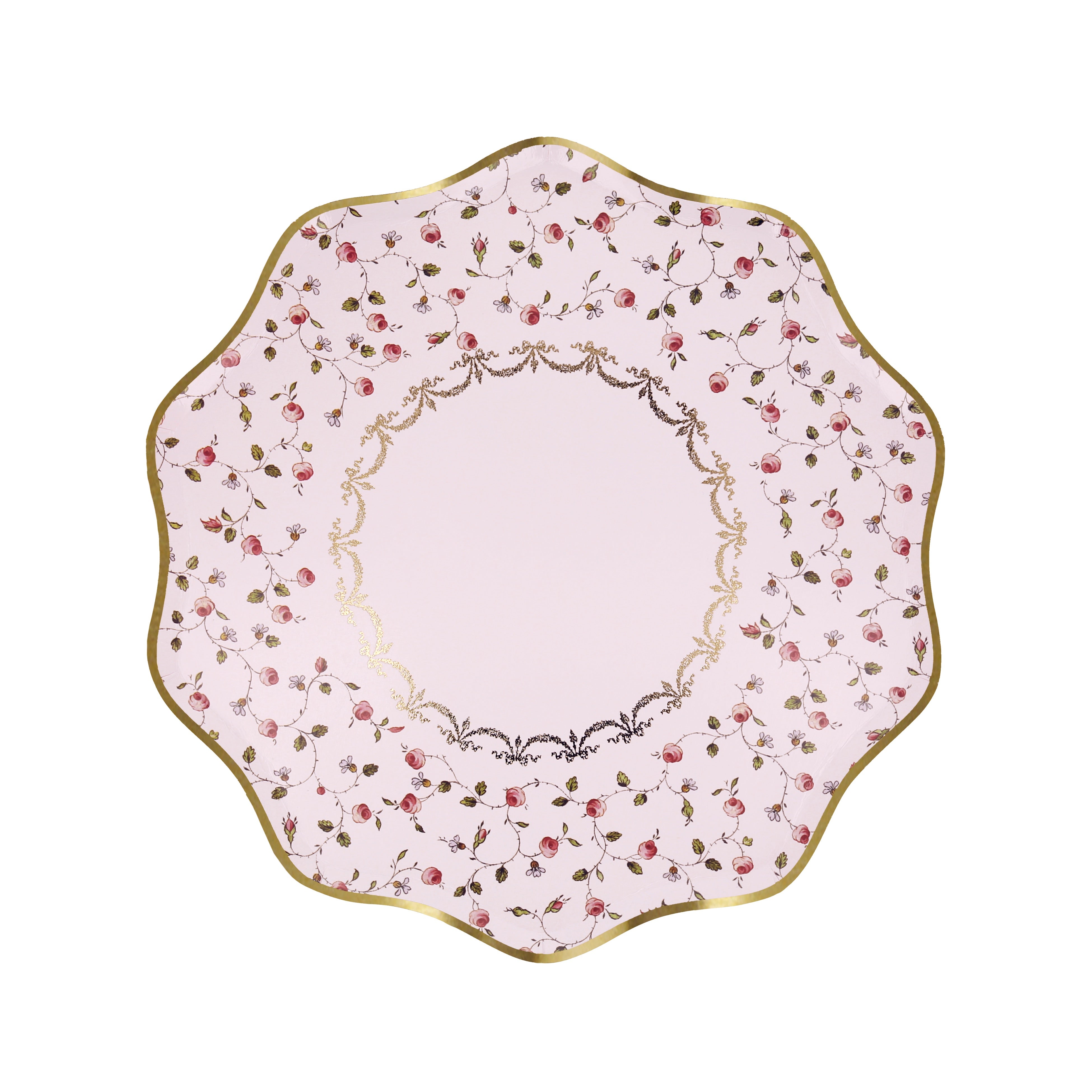 Meri Meri x Ladurée Marie-Antoinette Small Paper Plates (Pack of 8)