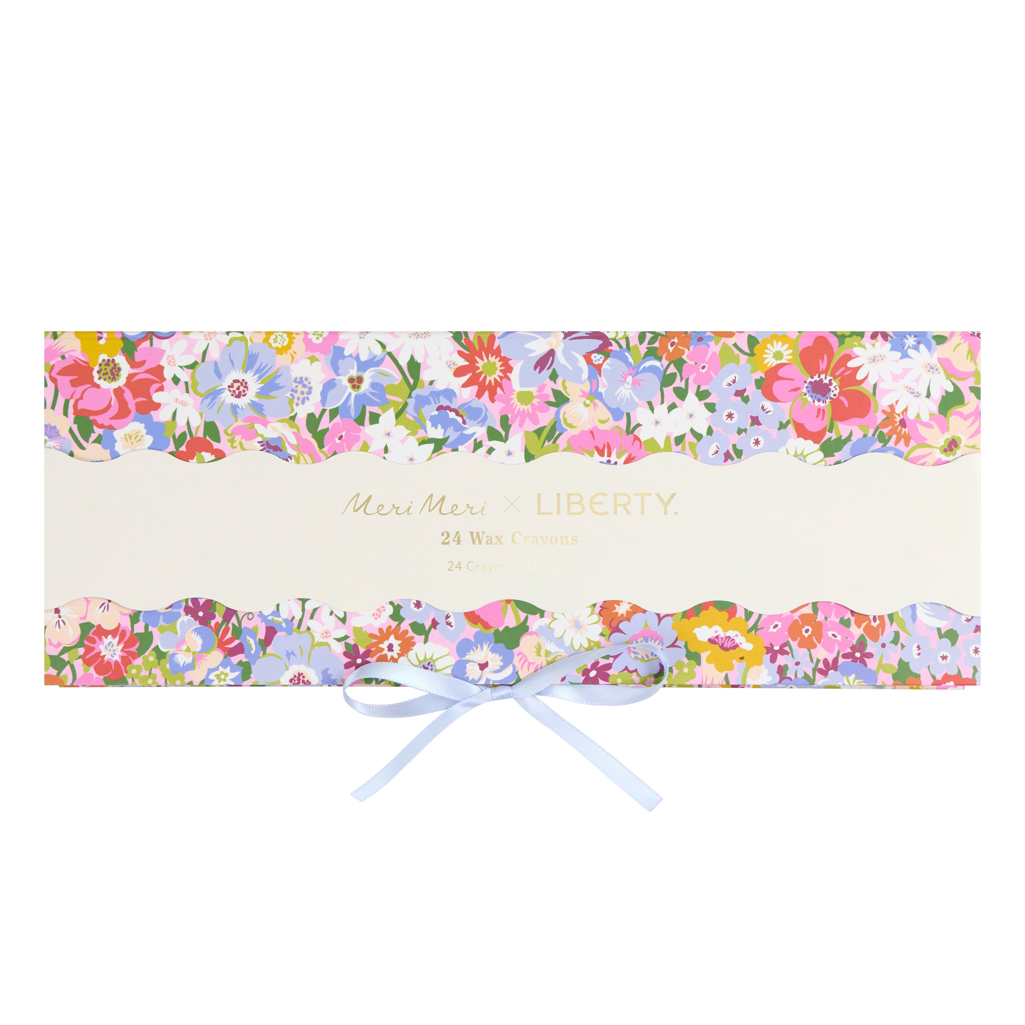 Meri Meri x Liberty Wax Crayons (Box of 24)