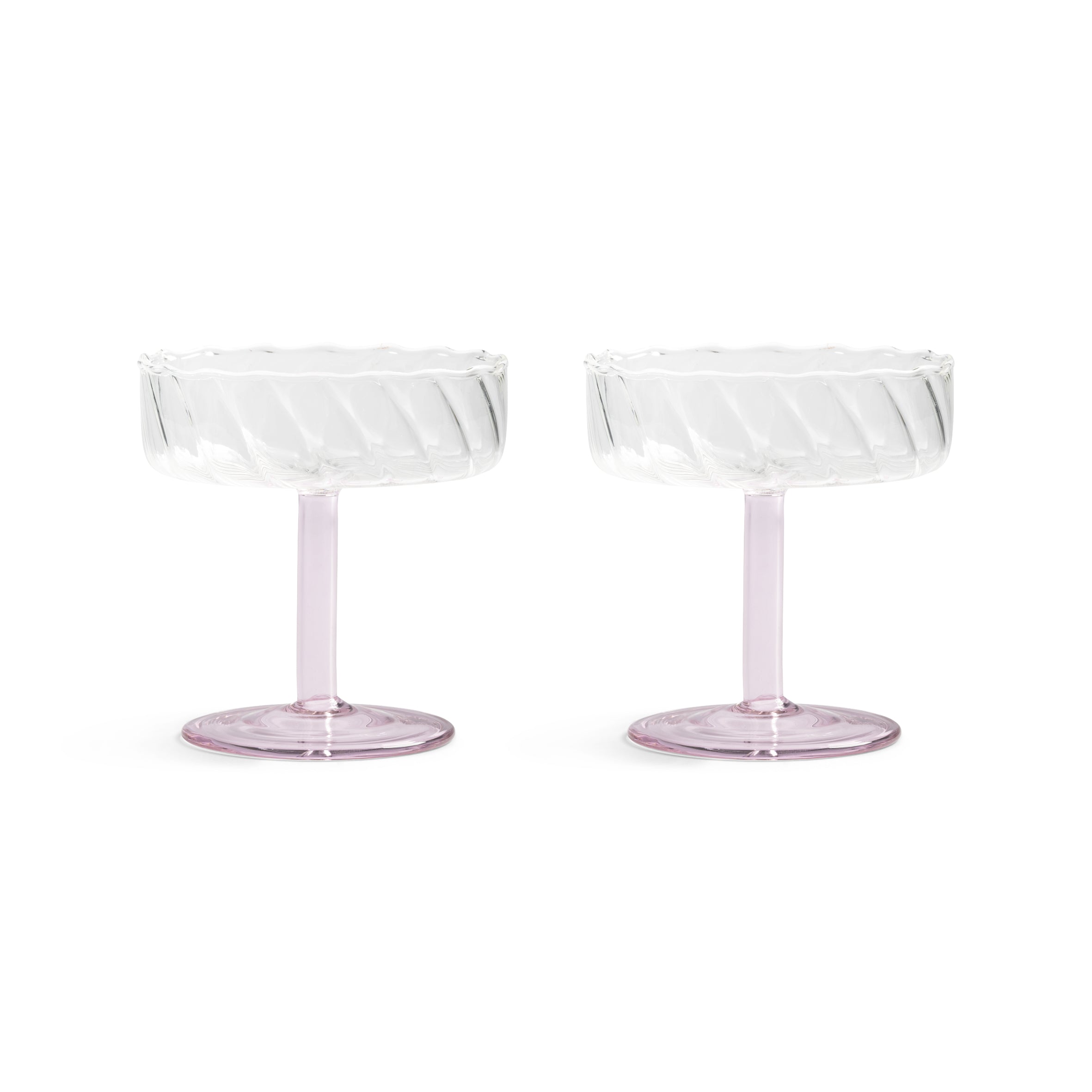Pink Coupes (Set of 2) by &Klevering