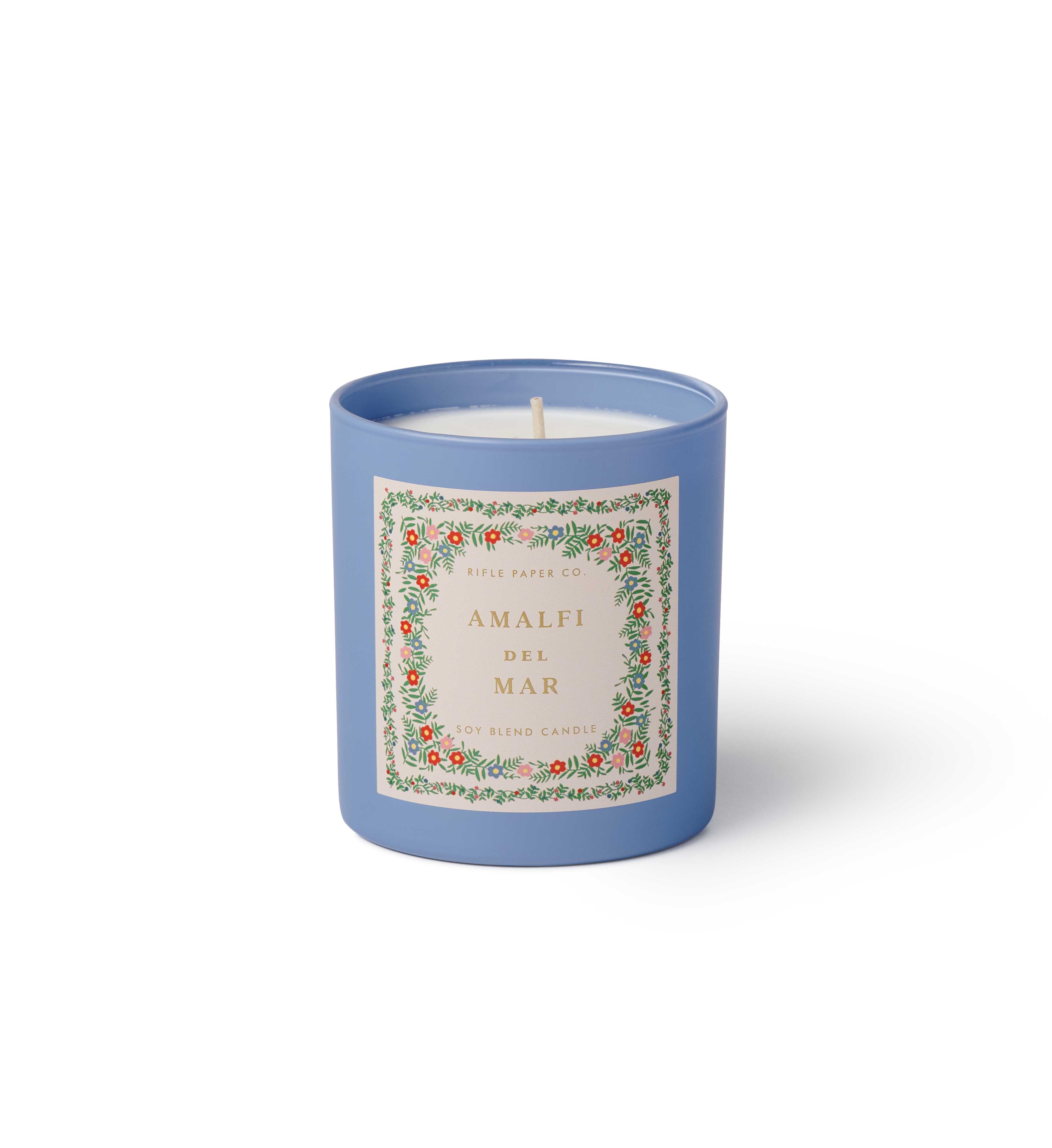 Amalfi del Mar 9.5 Oz Glass Candle by Rifle Paper Co.