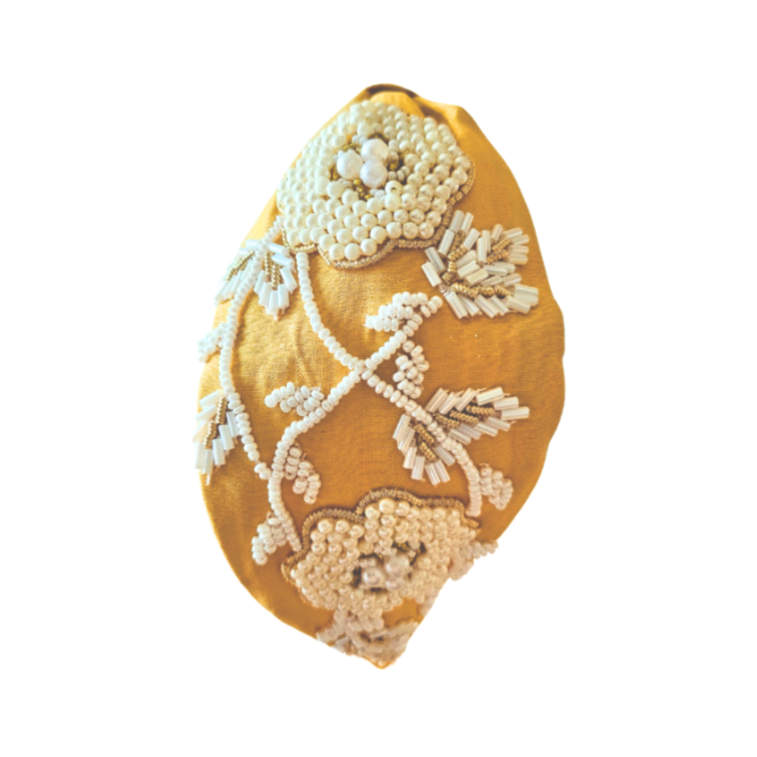 Yellow Floral Headband