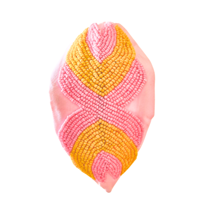 Pink Yellow Elegance Headband