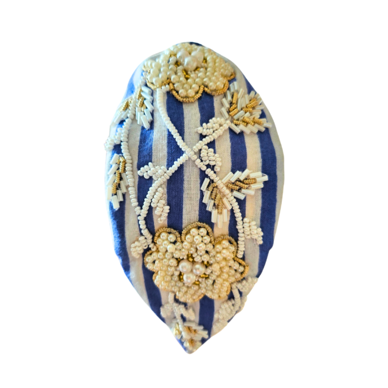 Striped Floral Headband