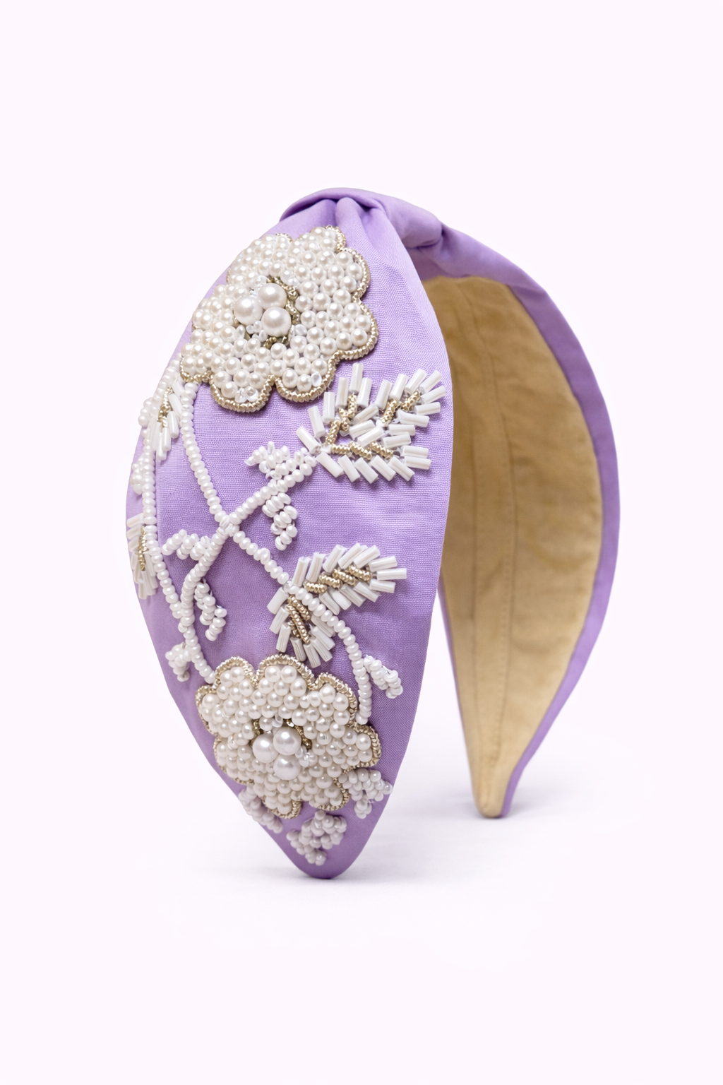 Purple Floral Headband