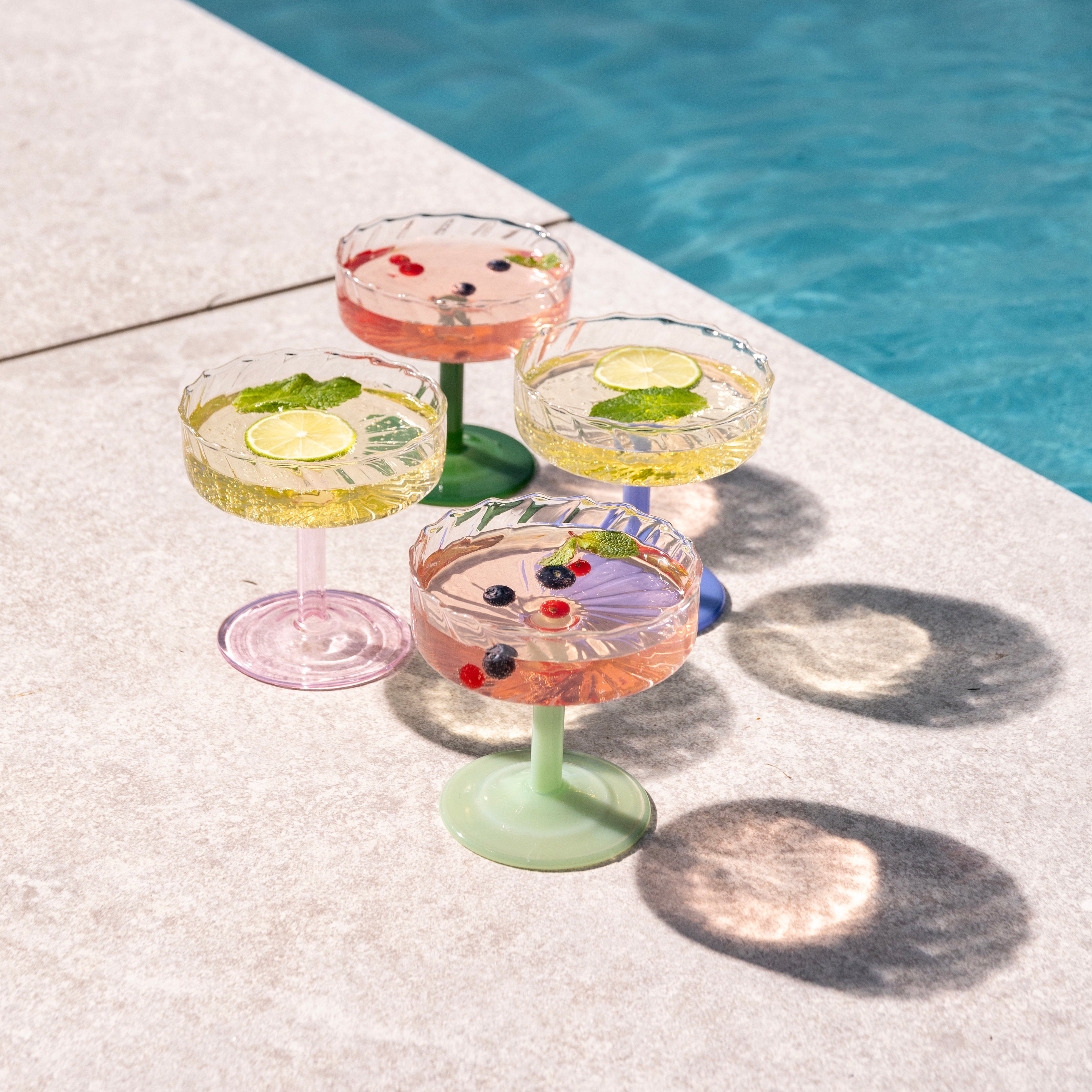Pink Coupes (Set of 2) by &Klevering