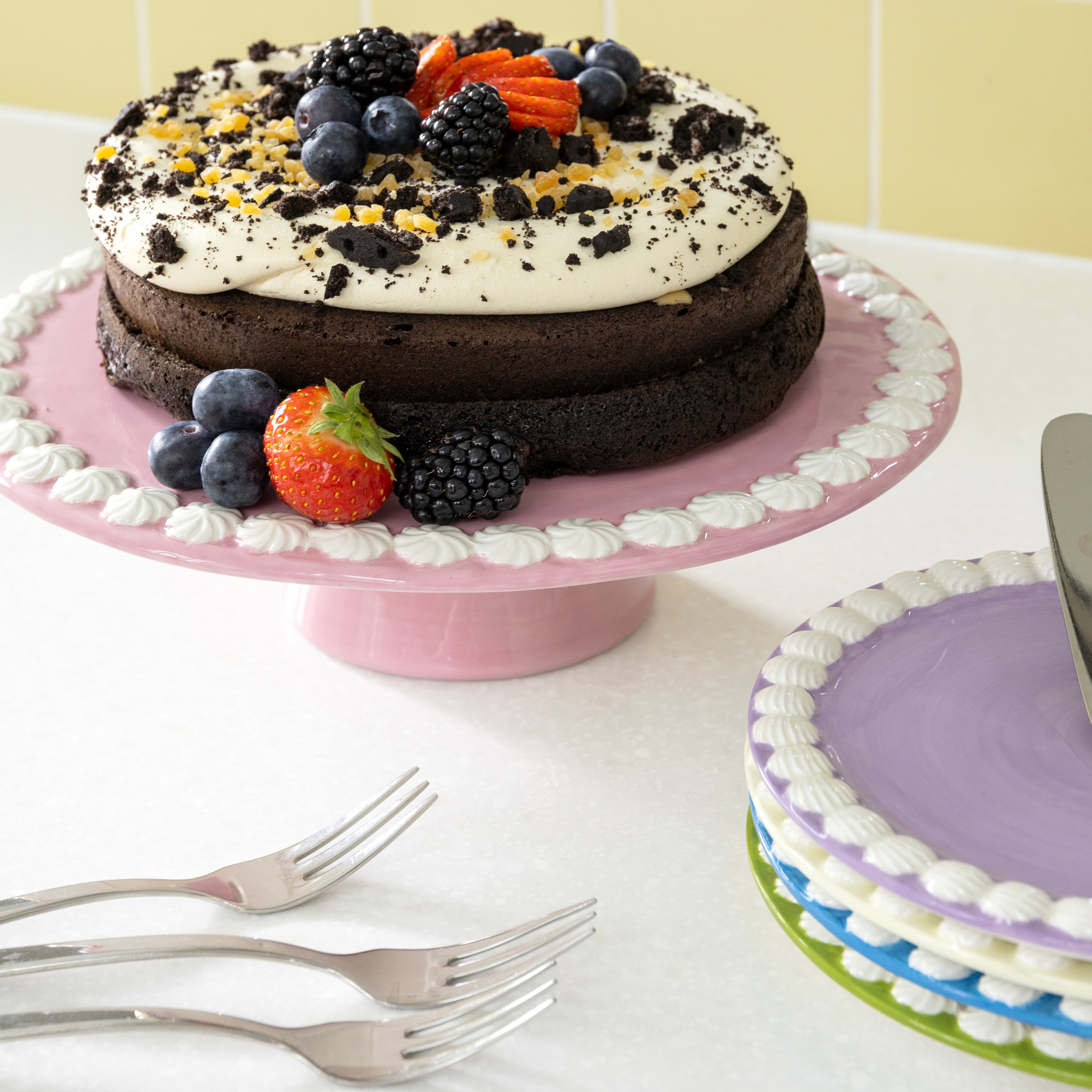 Pink Cake Stand by &Klevering