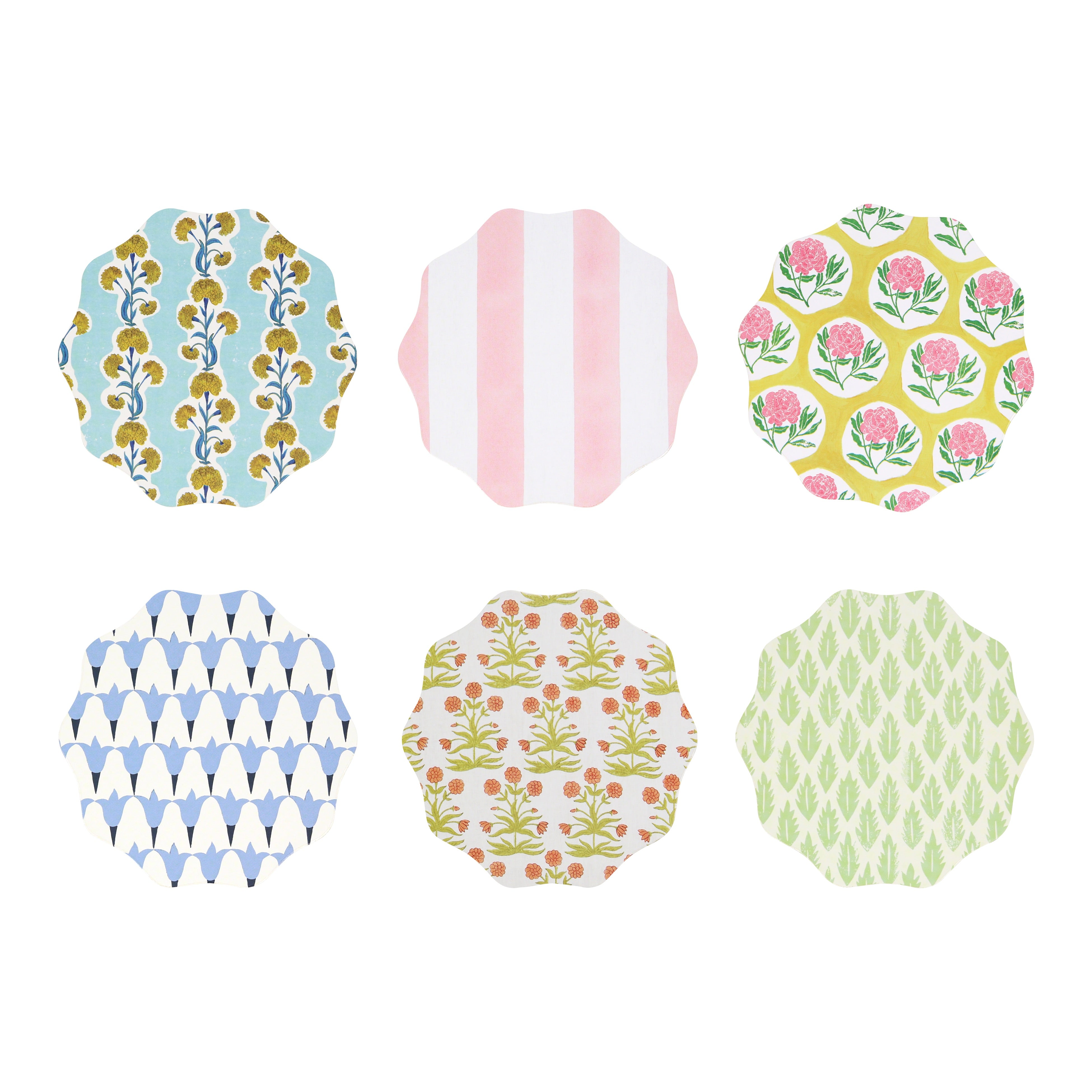 Meri Meri x Molly Mahon Coasters (Box of 6)
