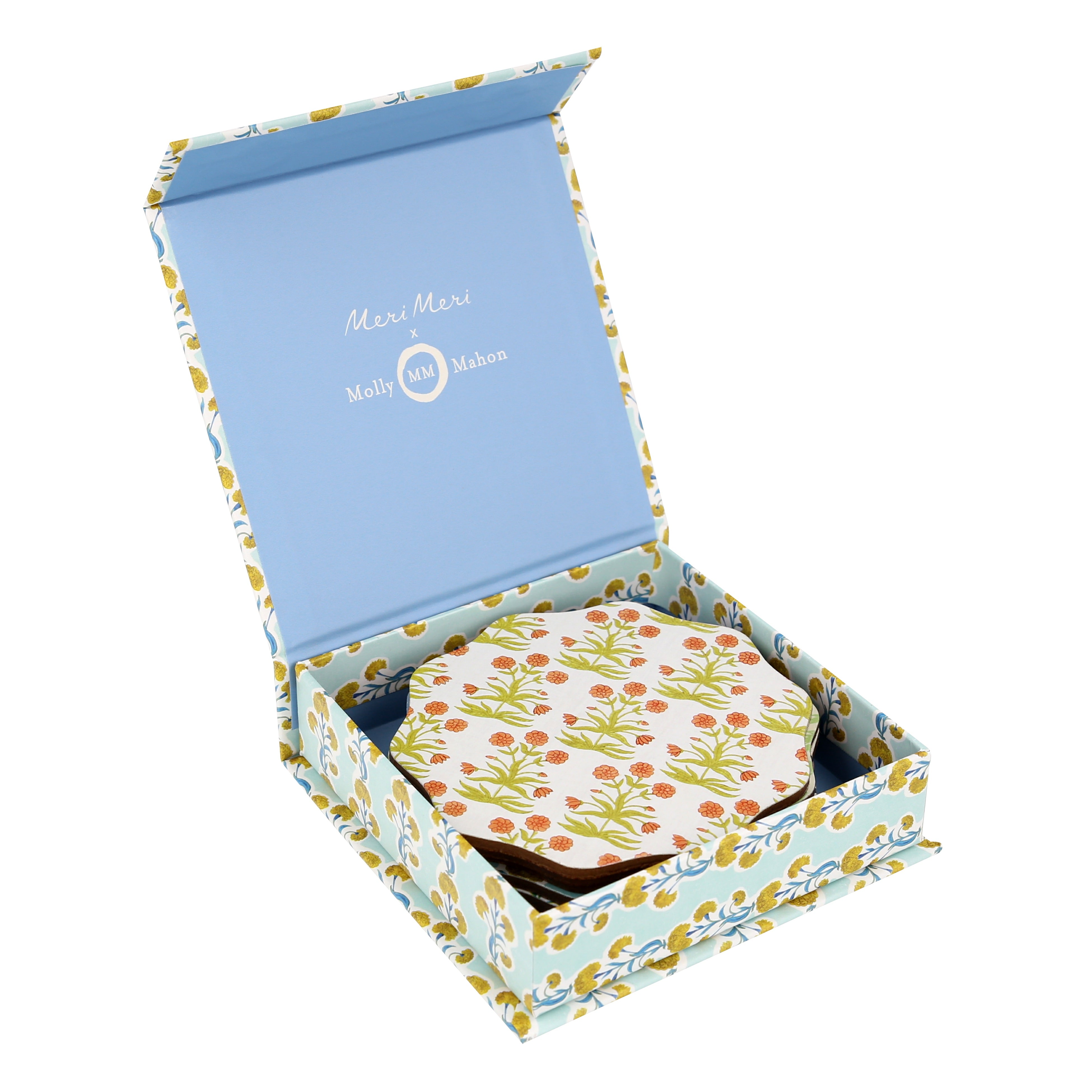 Meri Meri x Molly Mahon Coasters (Box of 6)