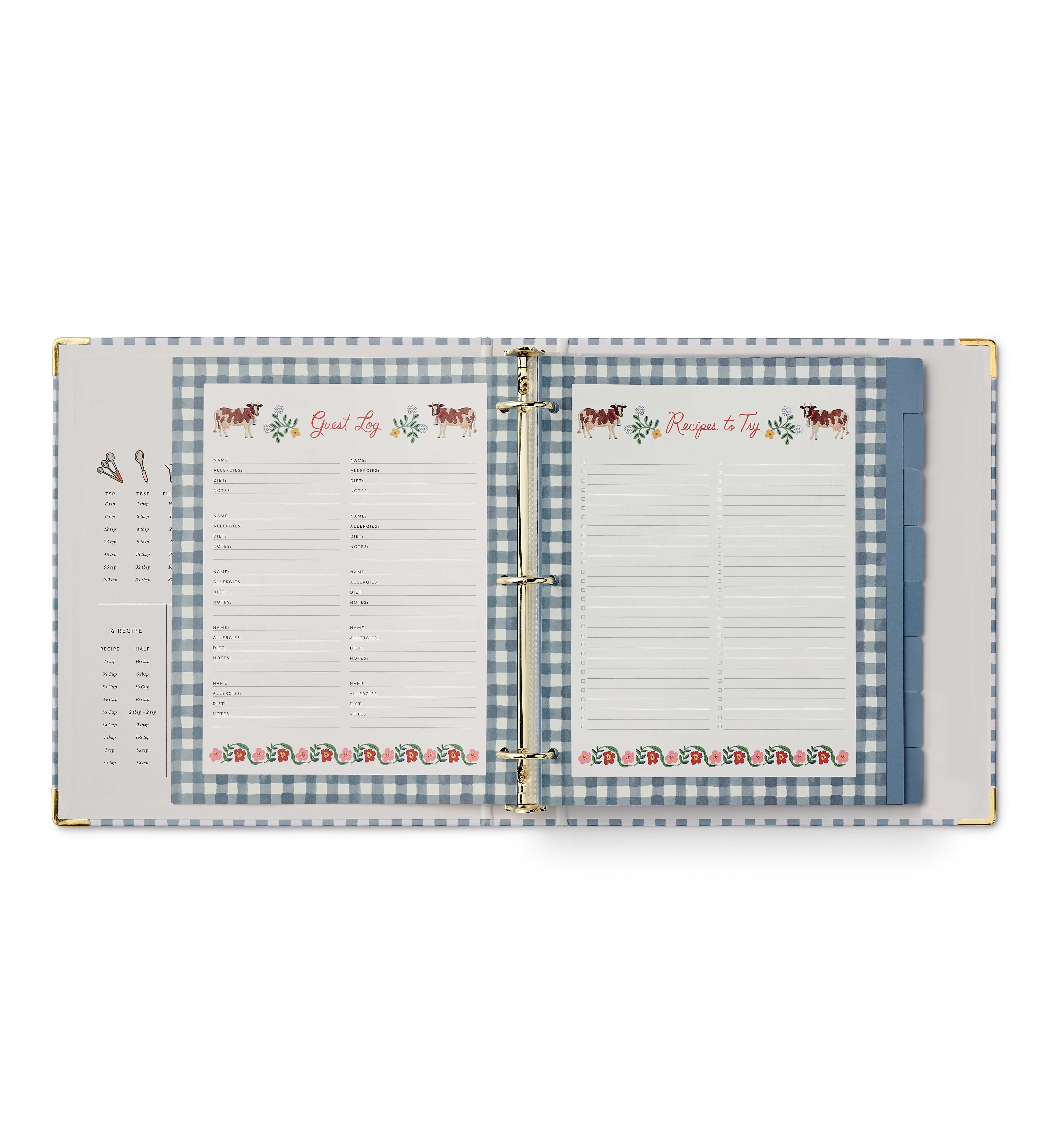 Home Sweet Home Recipe Binder by Rifle Paper Co.