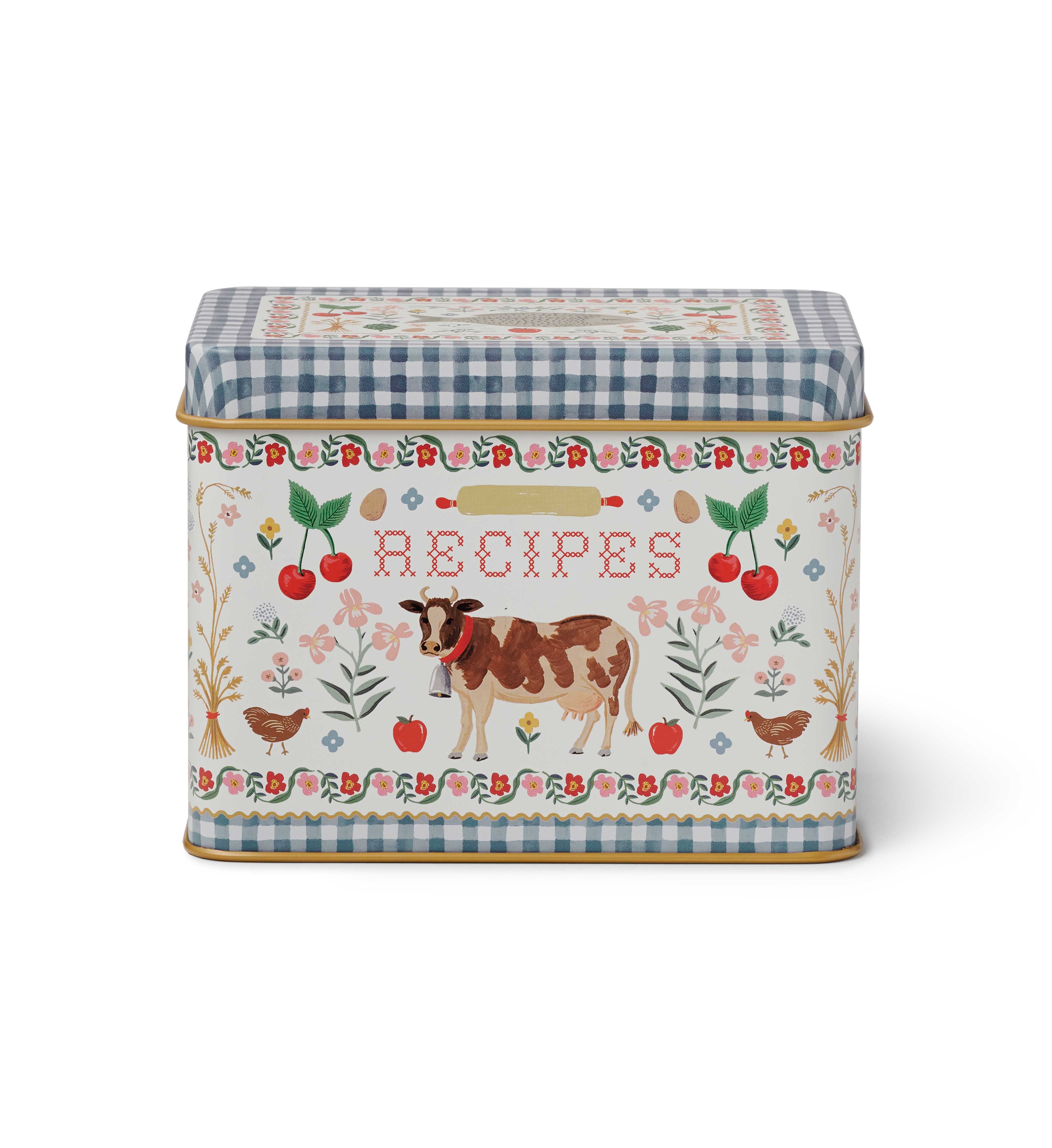 Home Sweet Home Recipe Tin by Rifle Paper Co.