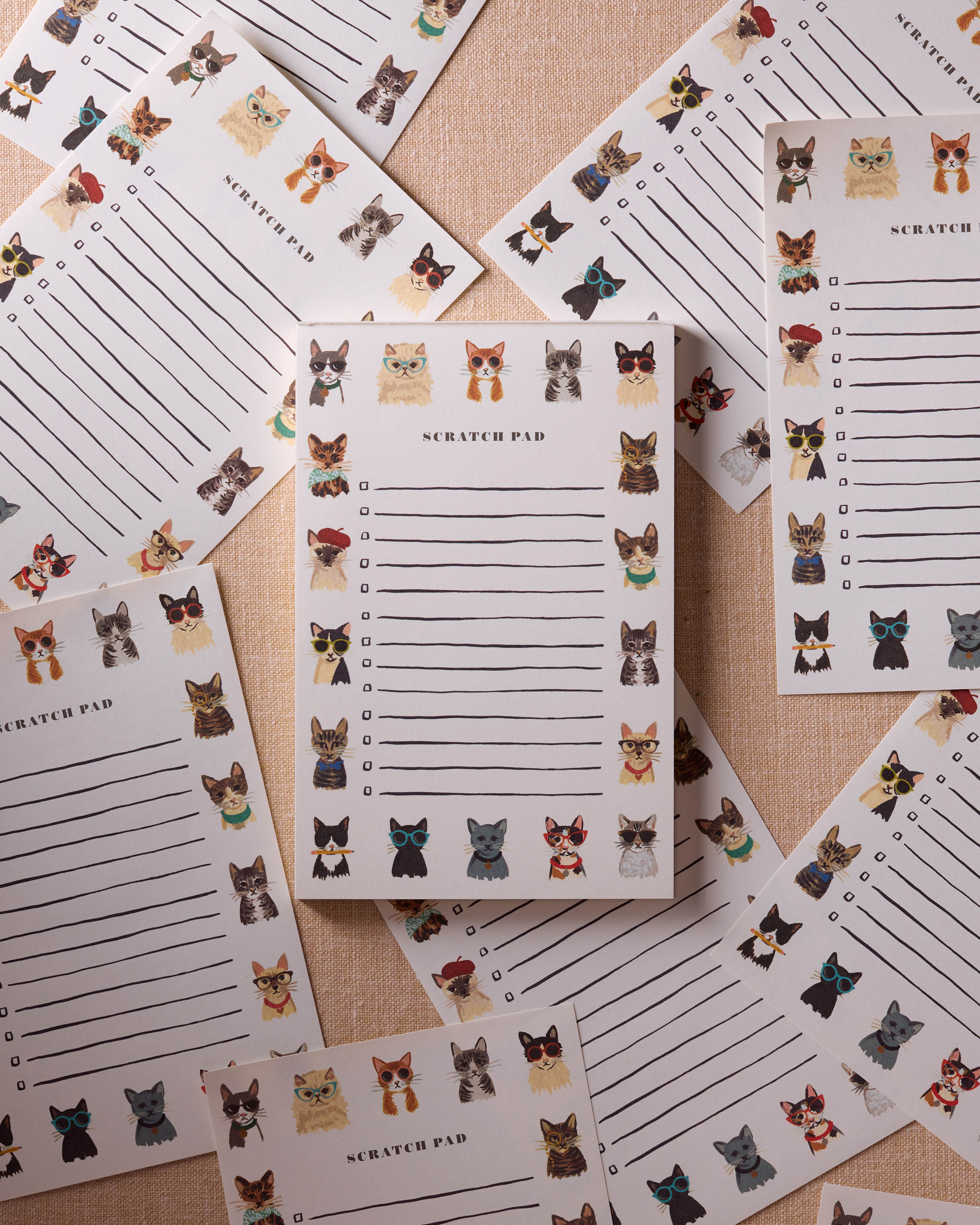 Cool Cats Notepad by Rifle Paper Co.