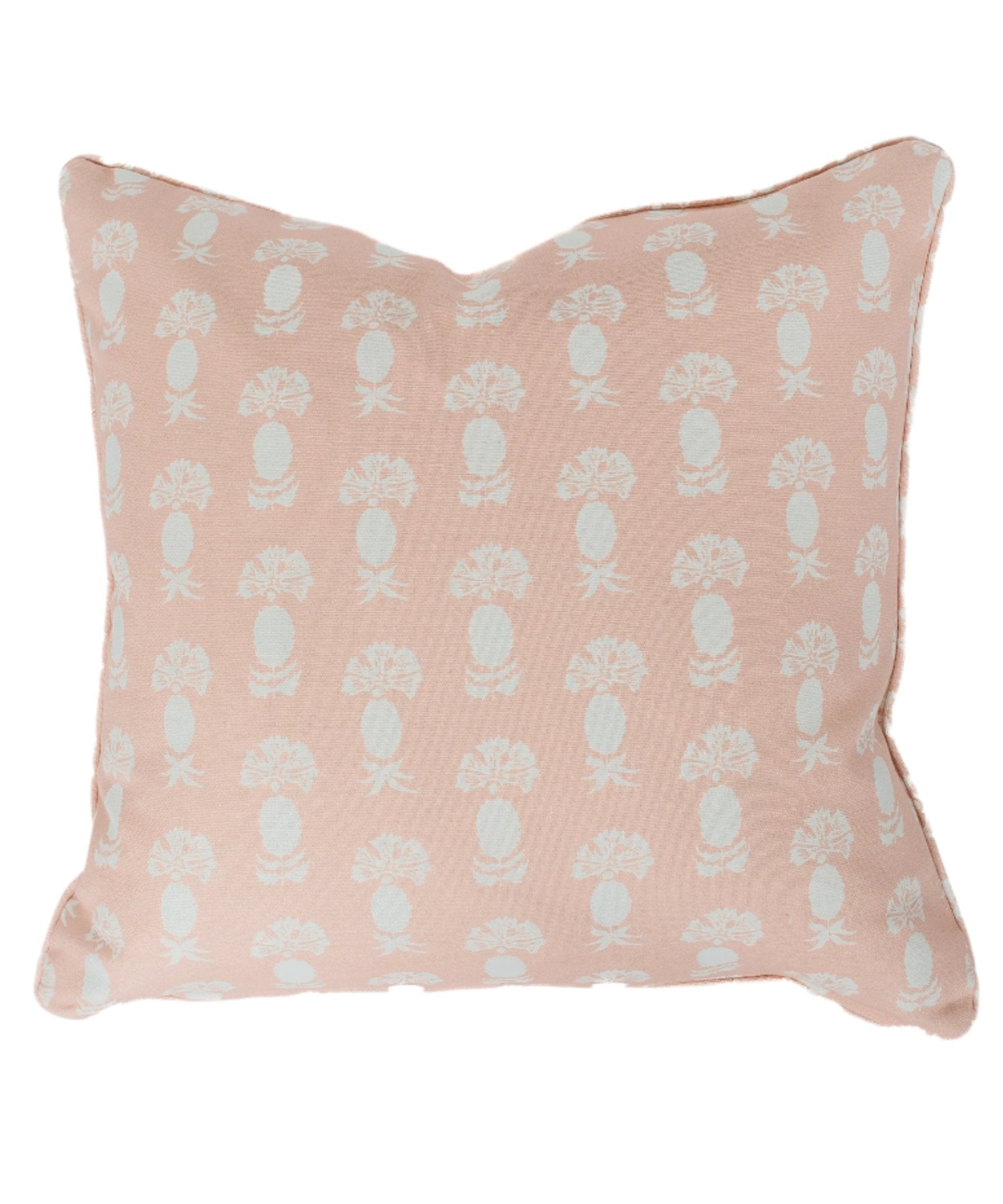 Chardon-Marie Cushion in Rose by Kate Medlicott