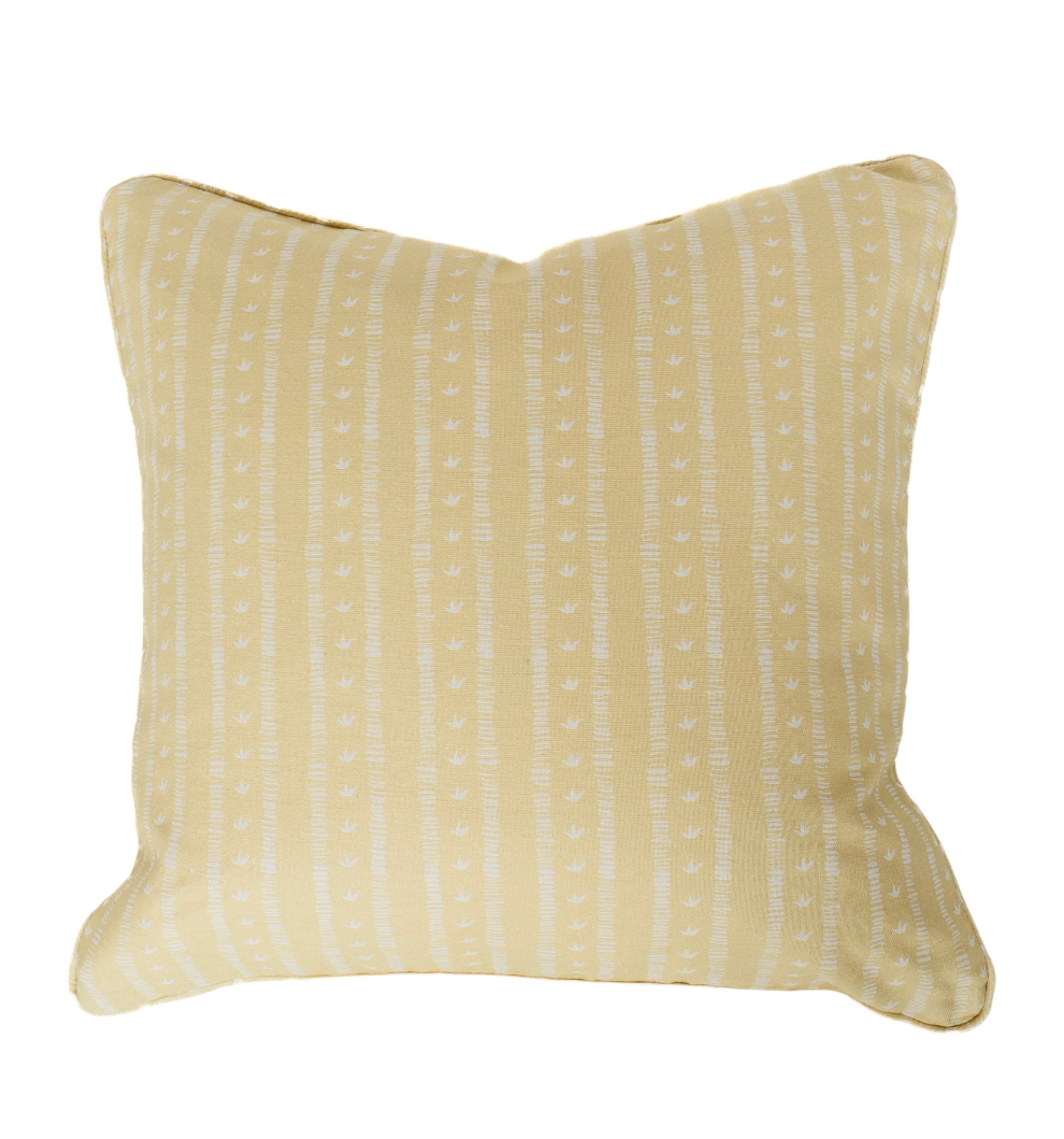 Meuse Cushion in Solid Macaron by Kate Medlicott