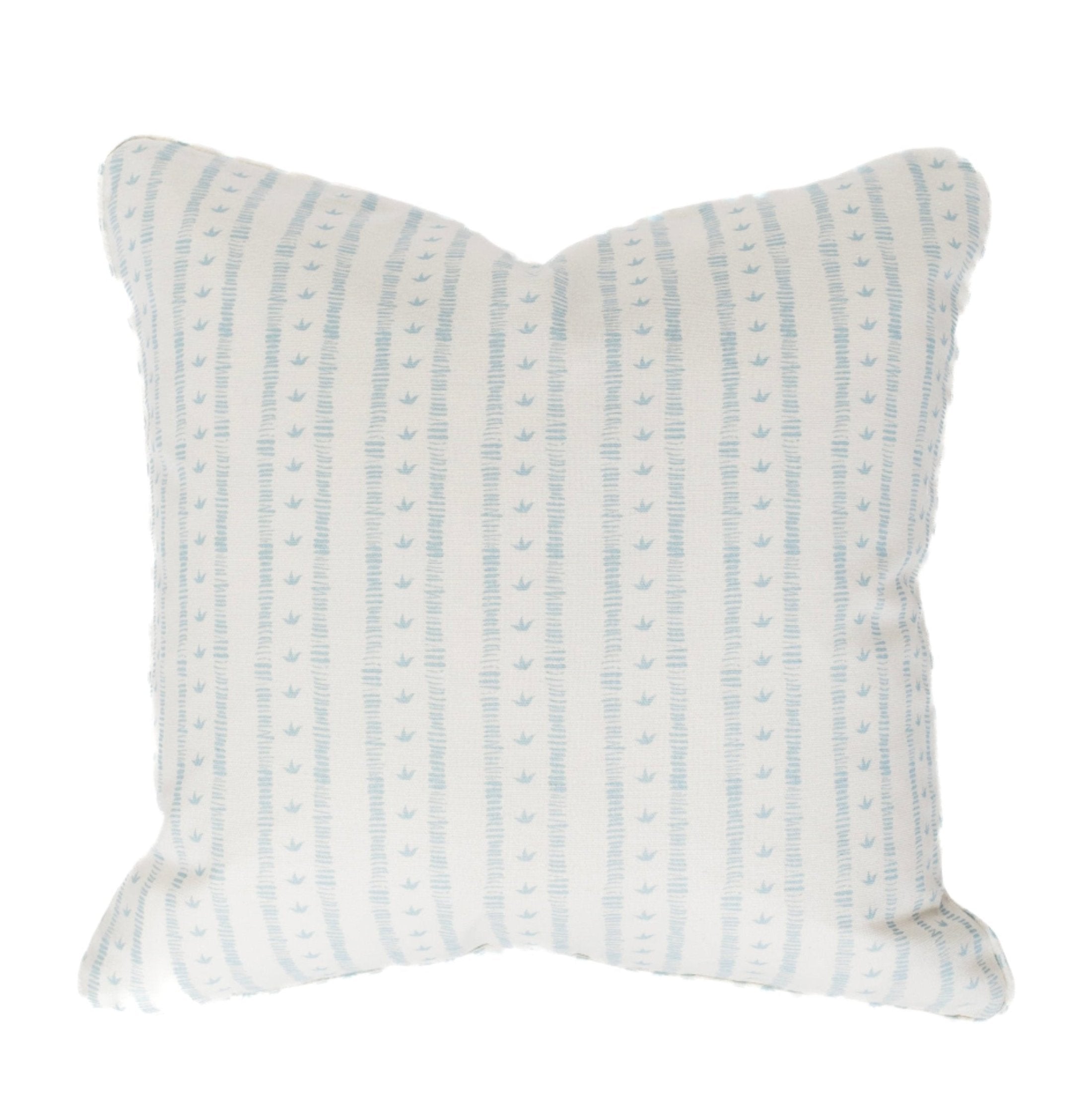 Meuse Cushion in Sky Blue by Kate Medlicott