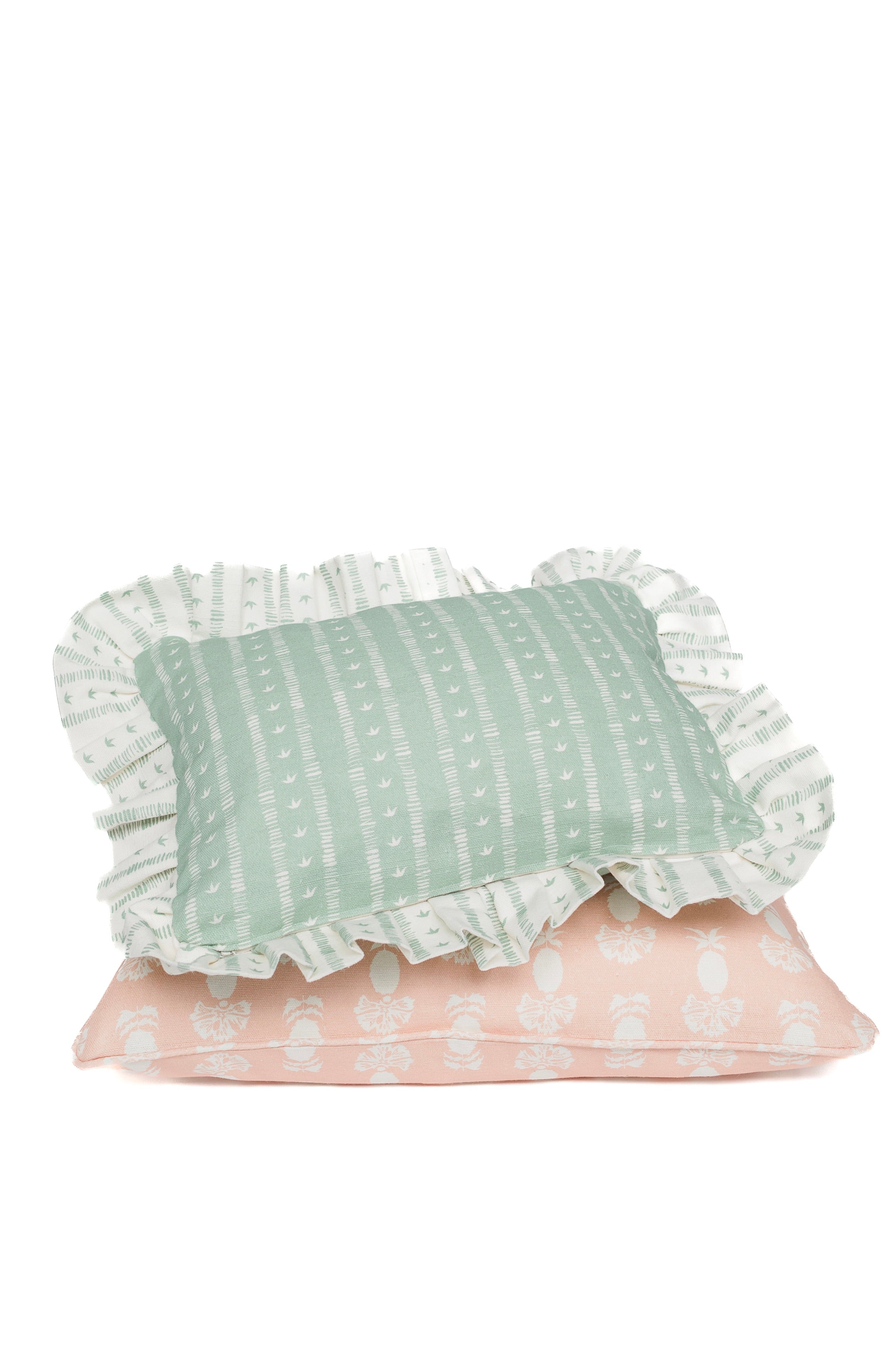 Chardon-Marie Cushion in Rose by Kate Medlicott