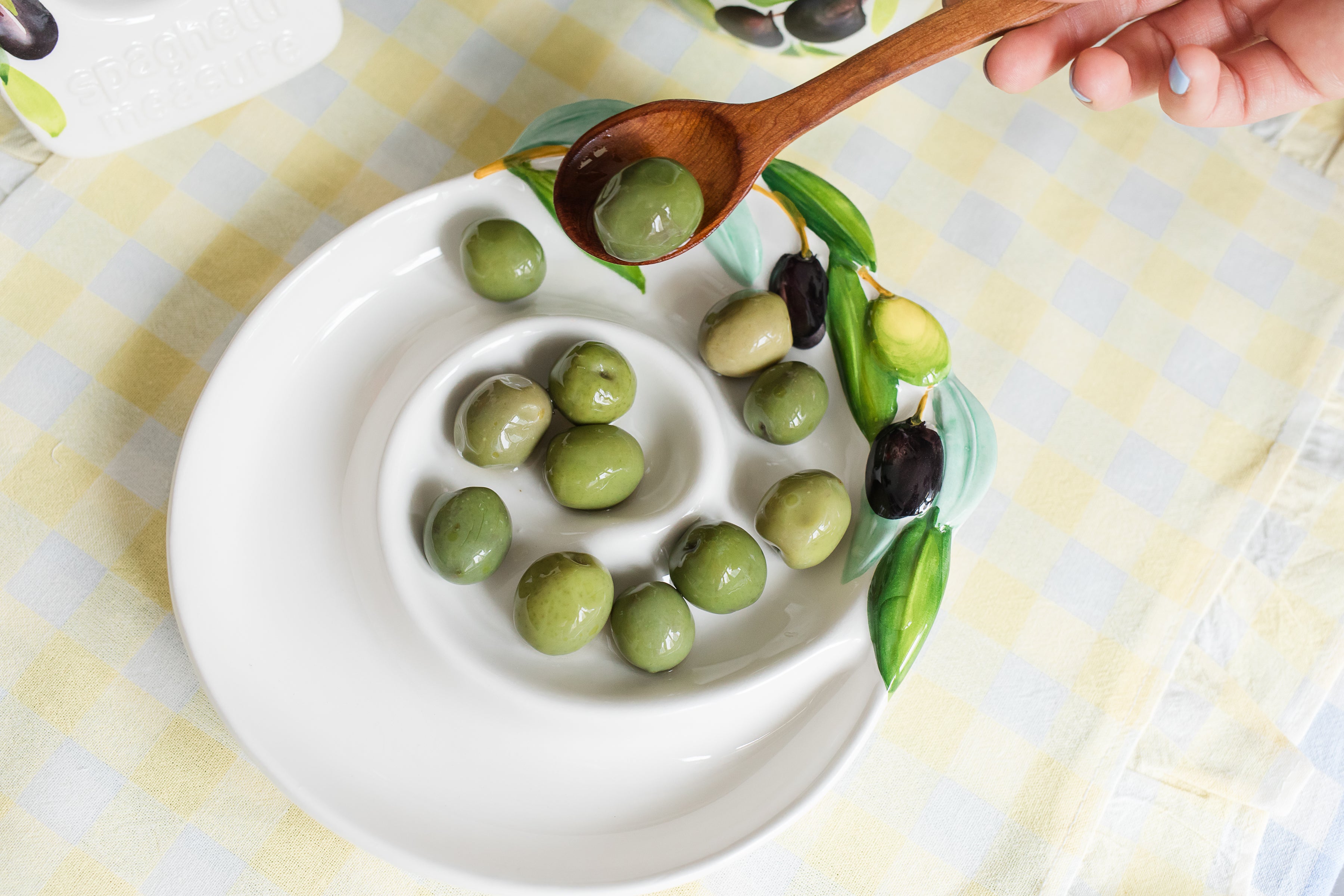 Olive Antipasti Plate