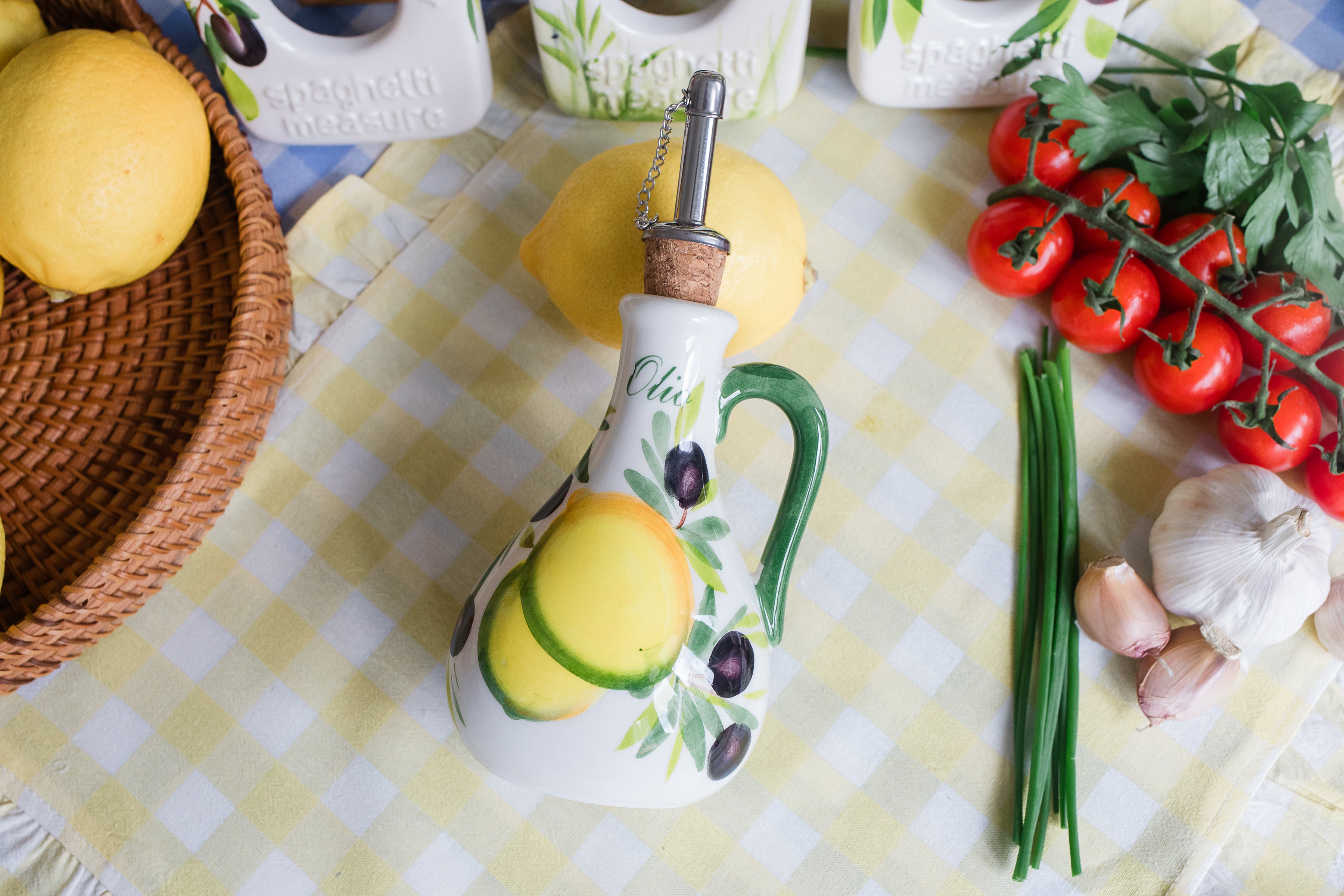 Limoni Olive Oil Bottle