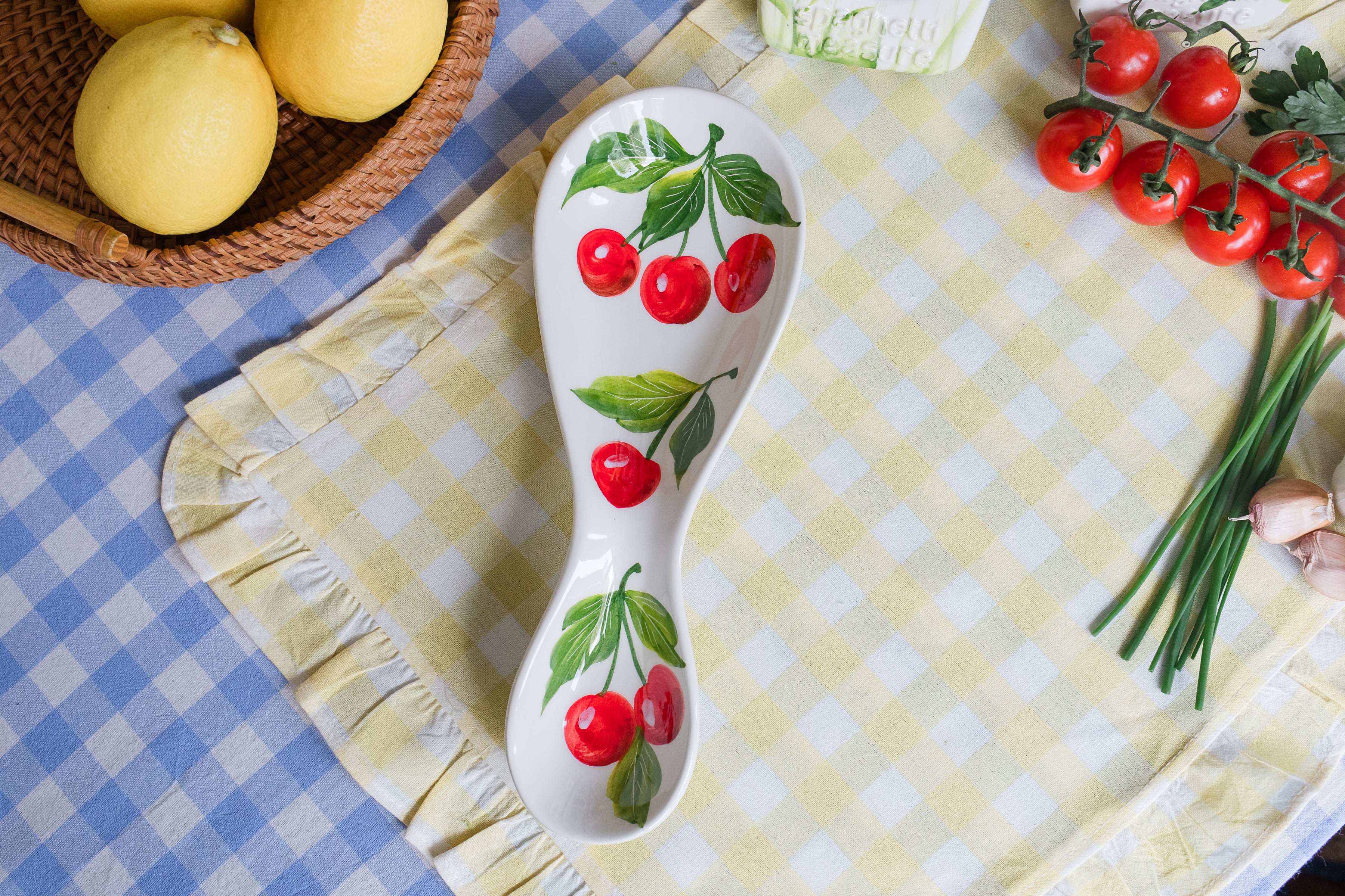 Cherry Spoon Rest