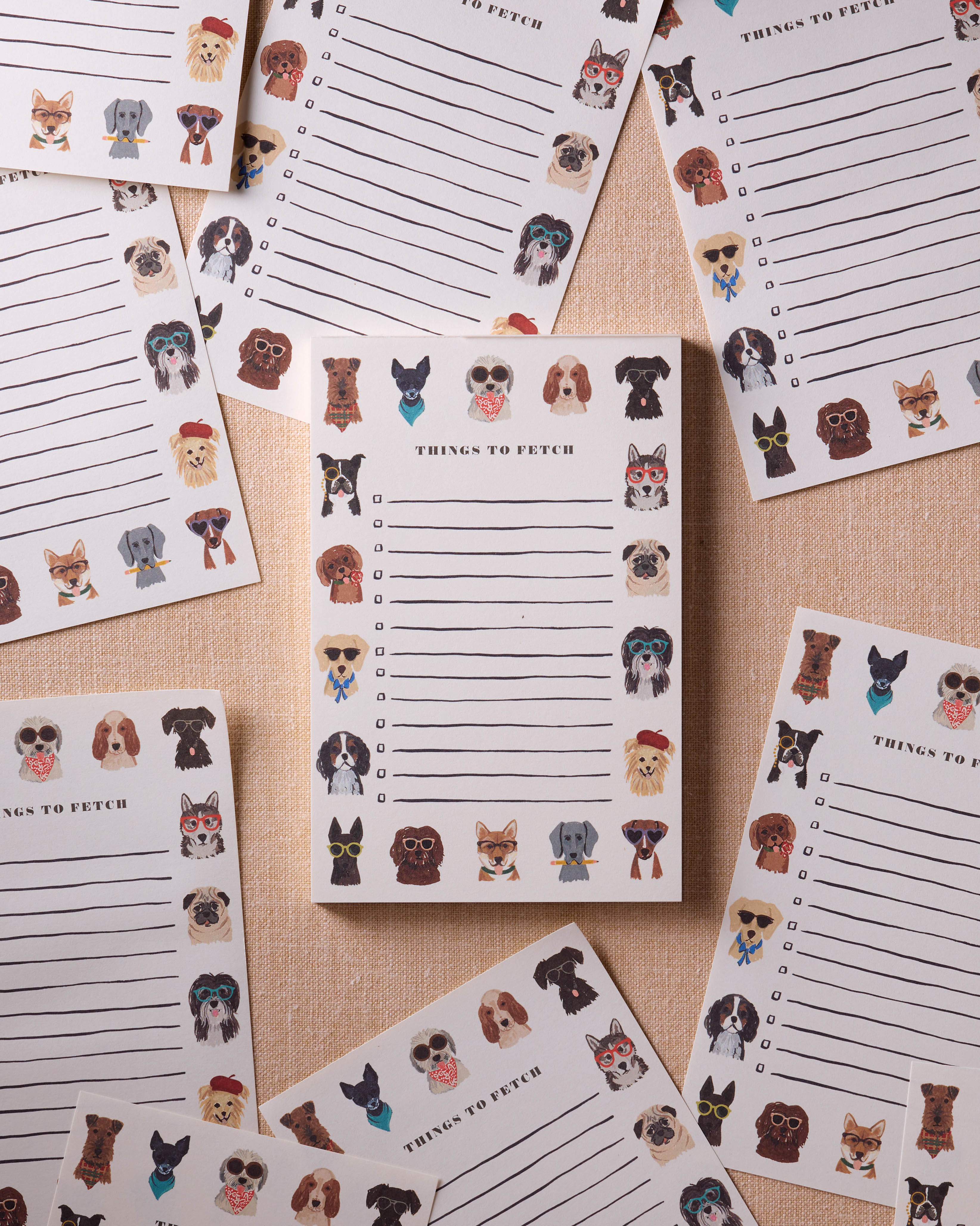 Dog Days Notepad by Rifle Paper Co.