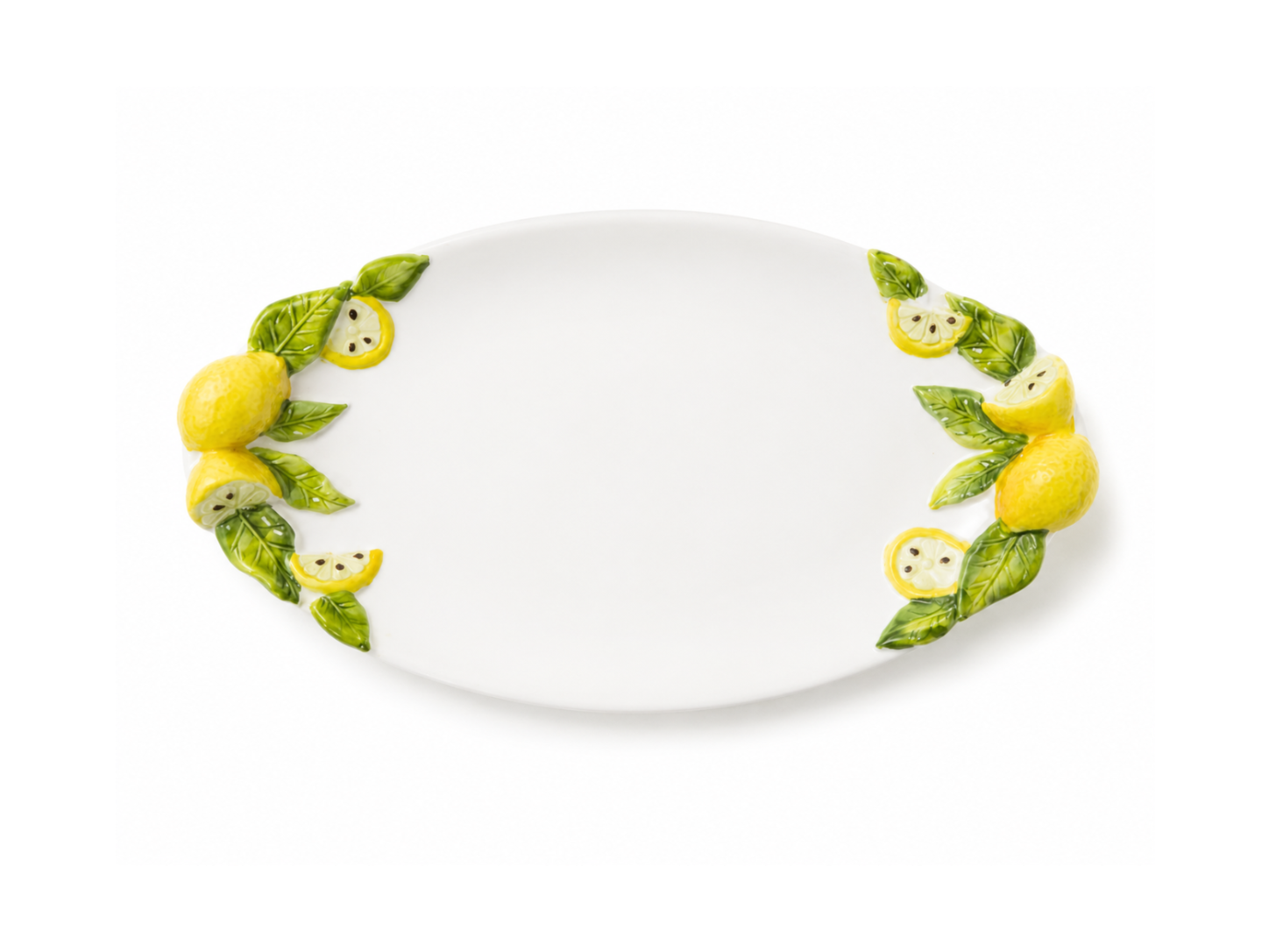 Italian Handpainted Lemon Platter