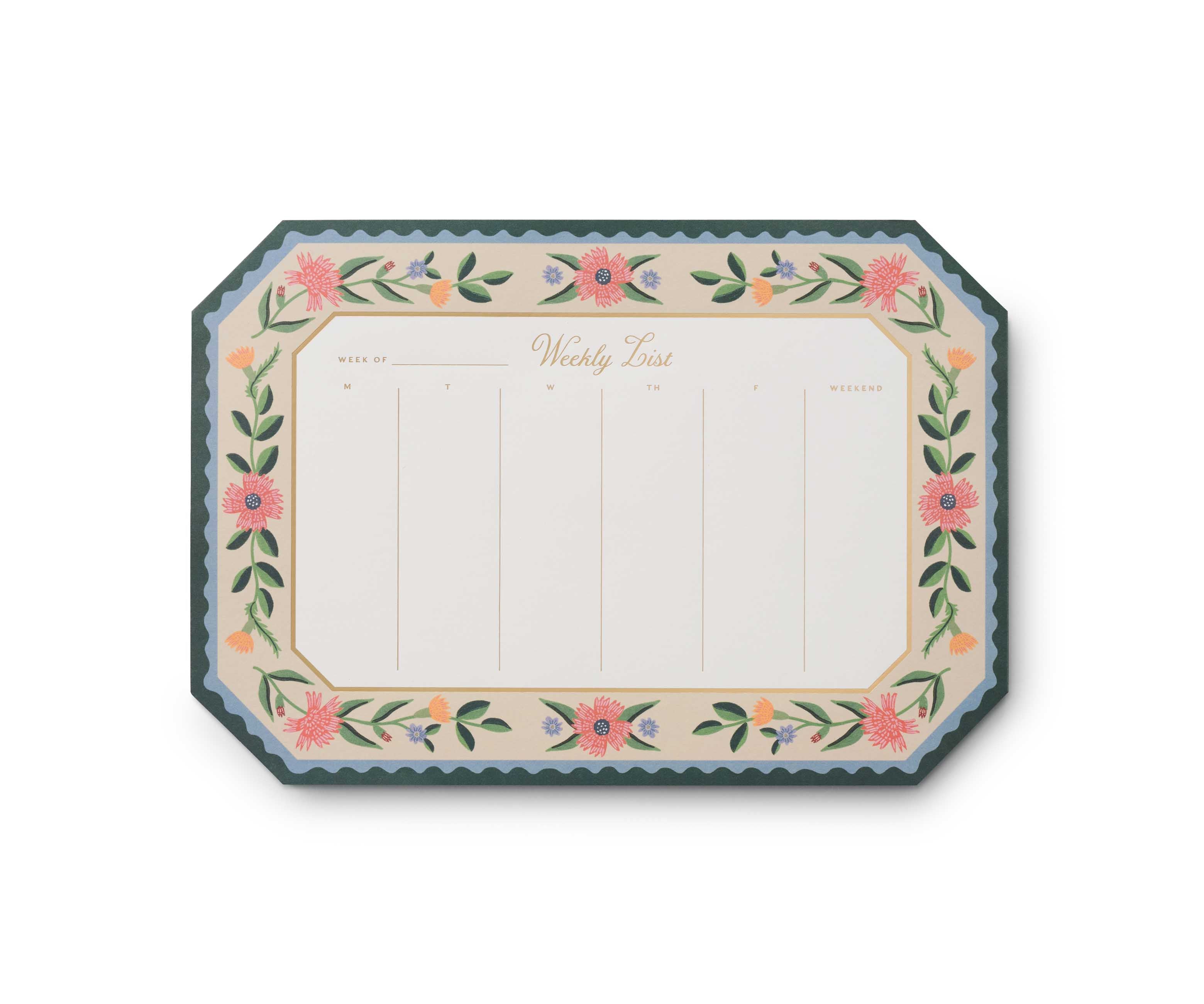 Aster Weekly Desk Pad by Rifle Paper Co.