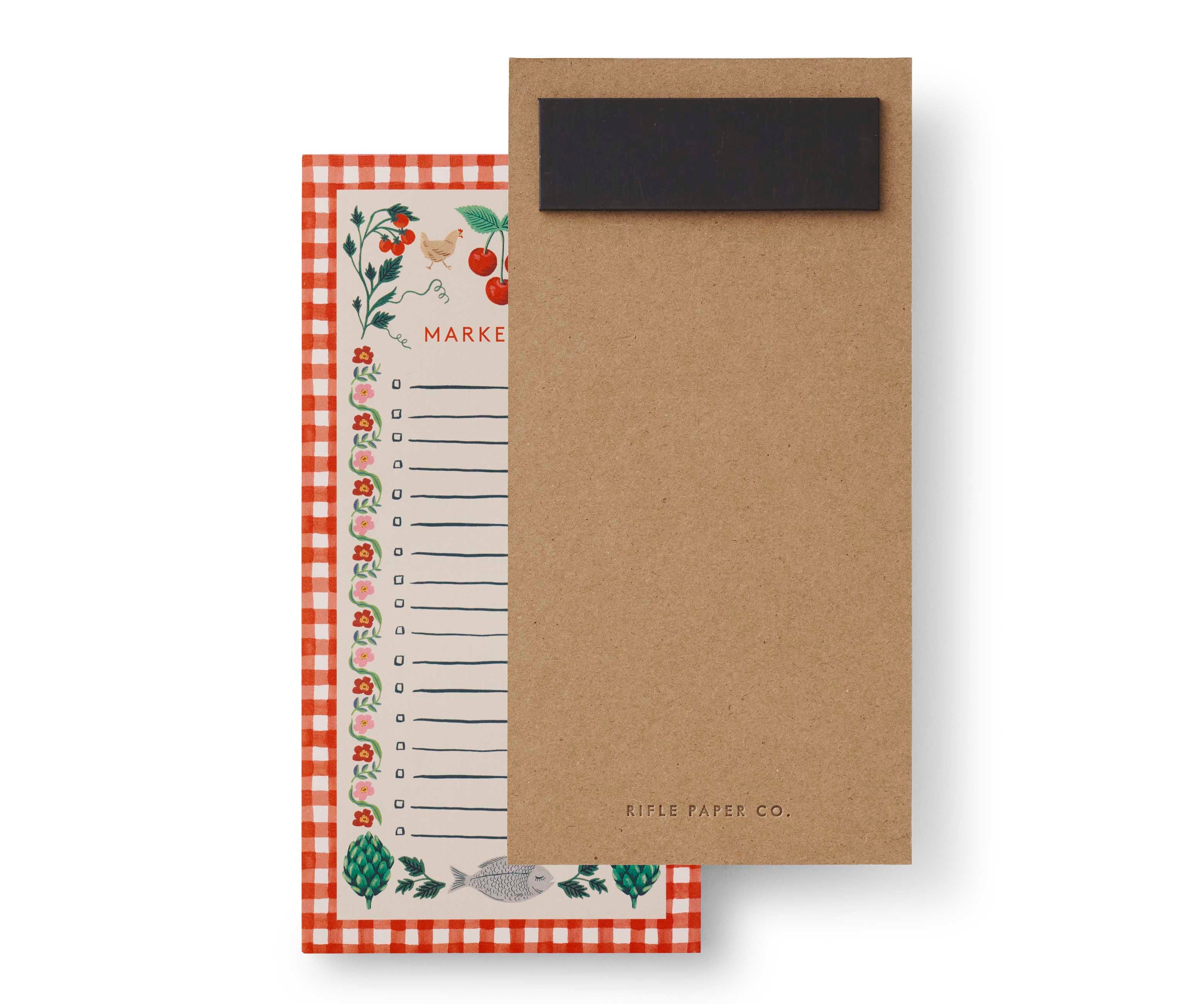 Cherry Farm Market Pad (with magnet) by Rifle Paper Co.