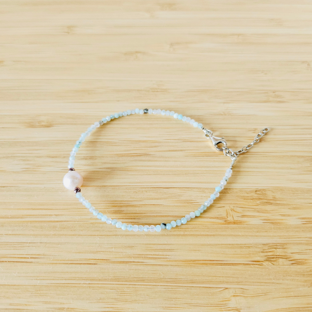 White Pearl Bracelet