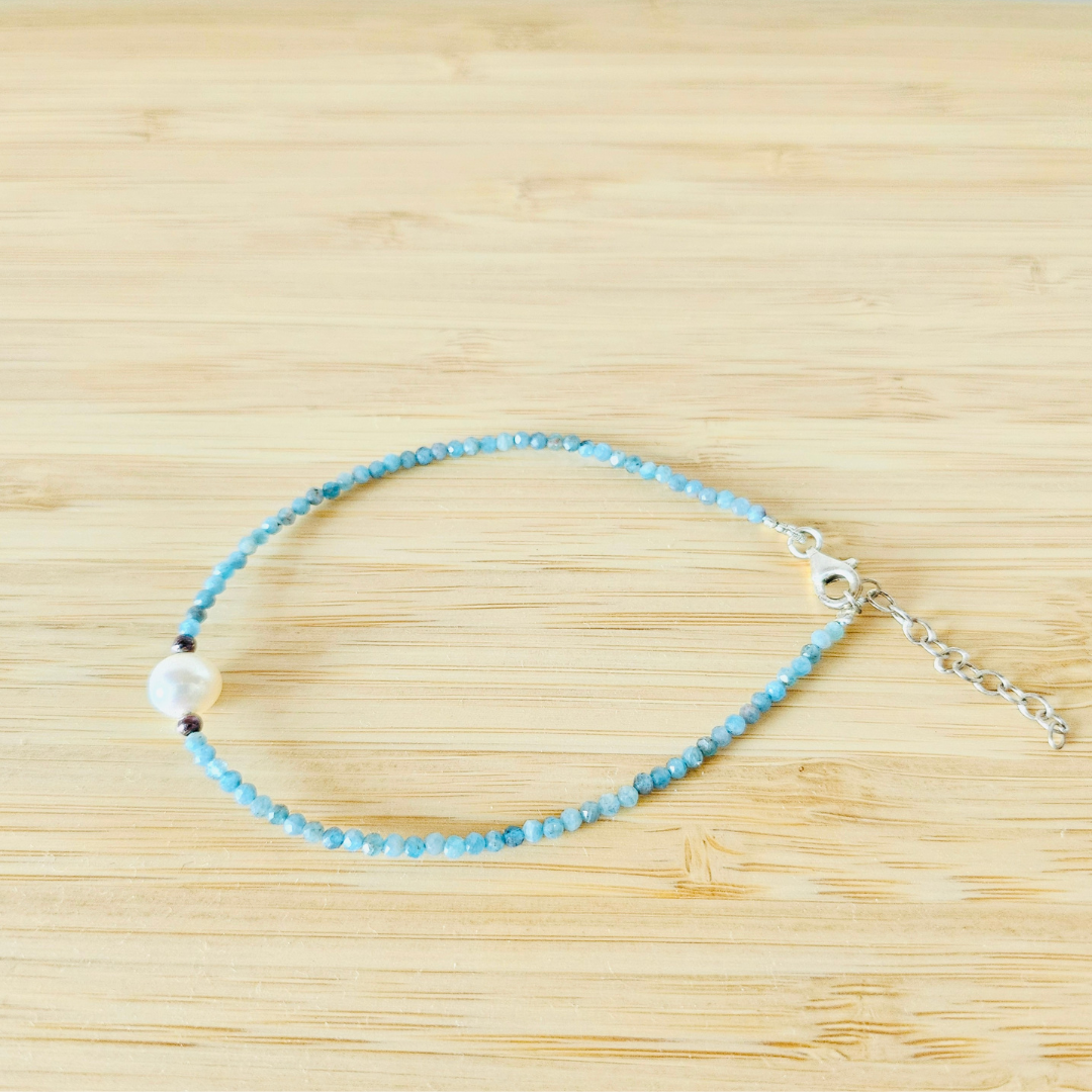 Turquoise Pearl Bracelet