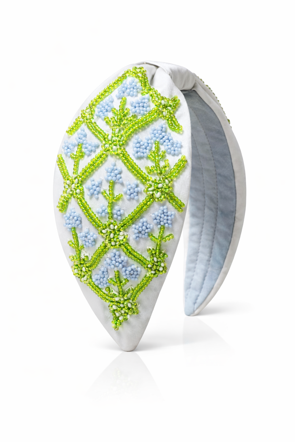 Block print inspired embellished headband by Cherry Pie Farmhouse